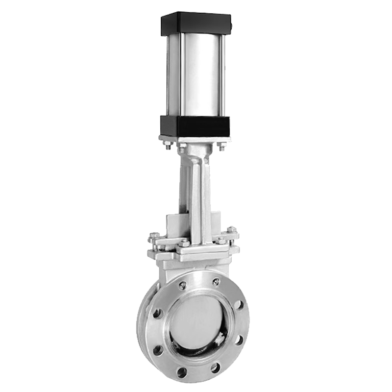 Gusseisen -Messer -Güter -Ventil DN50
